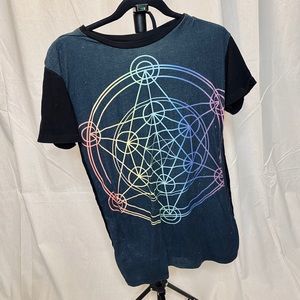 T-shirt dress sacred geometry